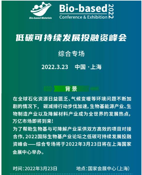 生物基與降解材料產業是全世界的發展熱點,萬億市場即將到來